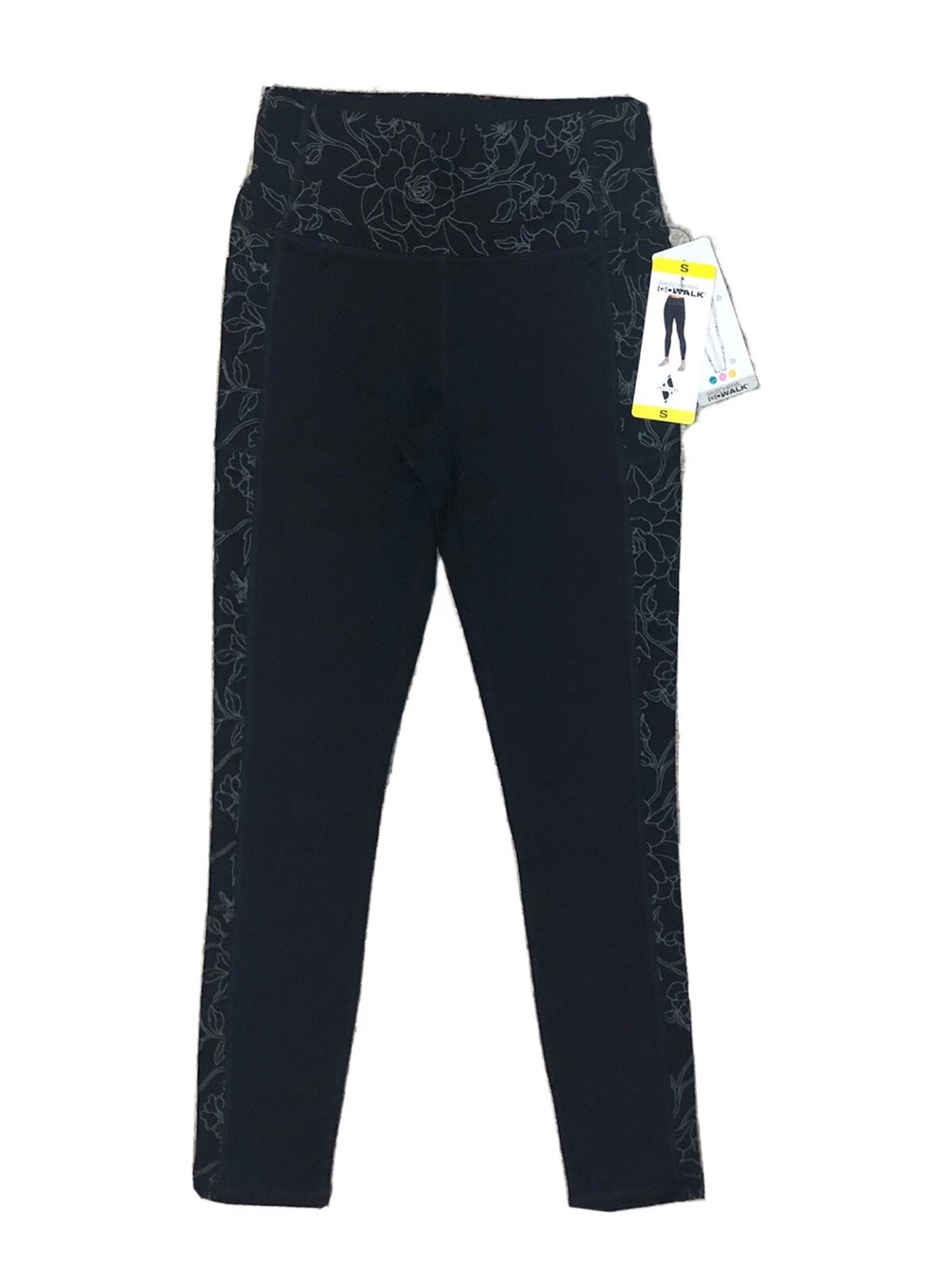 Skechers Go Walk High Waisted Leggings Floral Bloom Yoga Pants Women’s Small NWT